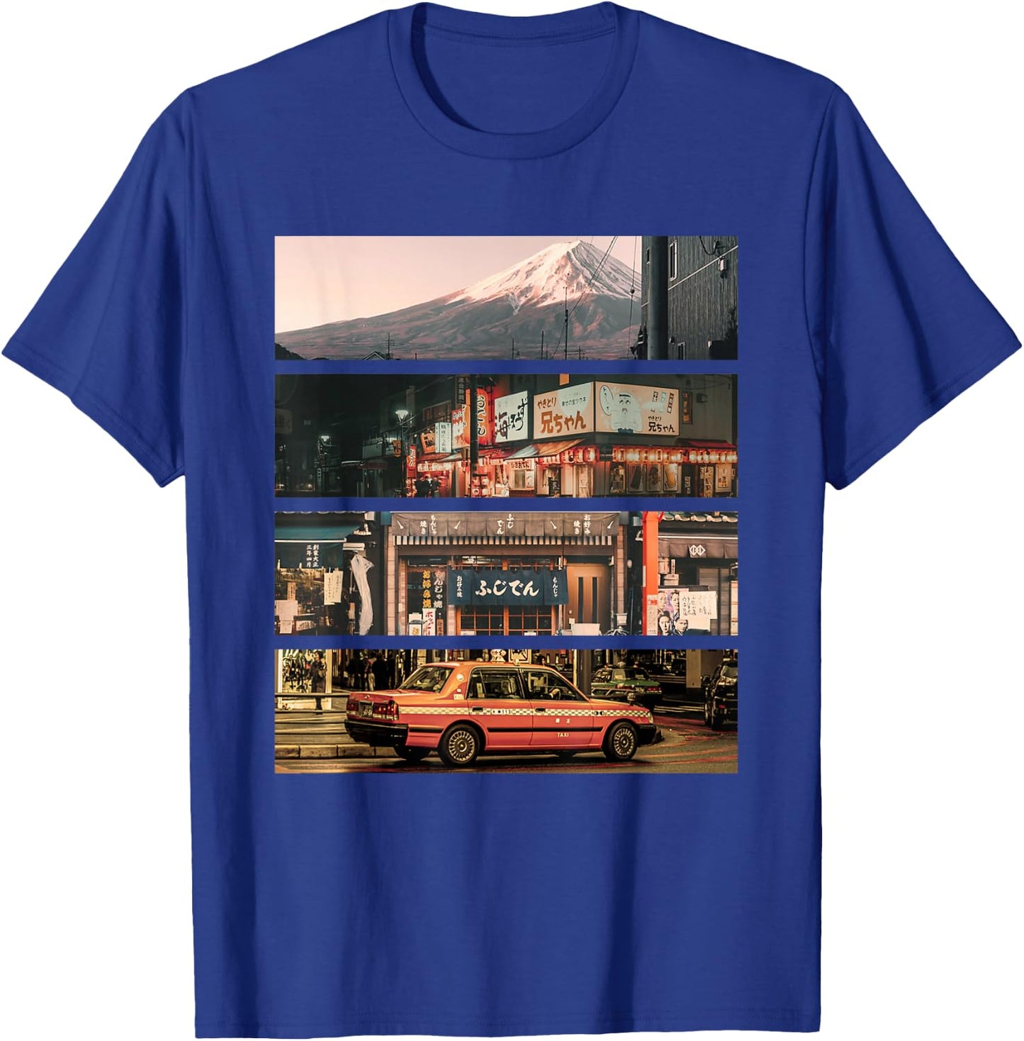 Aesthetic Style Vaporwave Japan 80s 90s Tokyo Osaka T-Shirt - T-Shirt | Royal