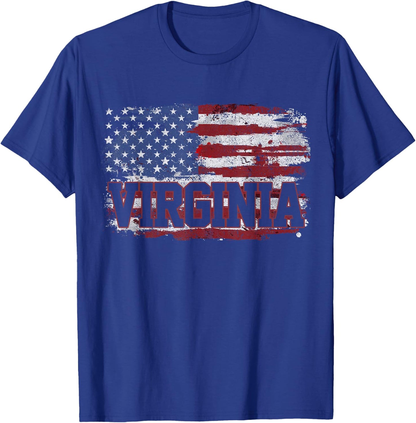 Virginia Vintage T-Shirt - T-Shirt | Royal