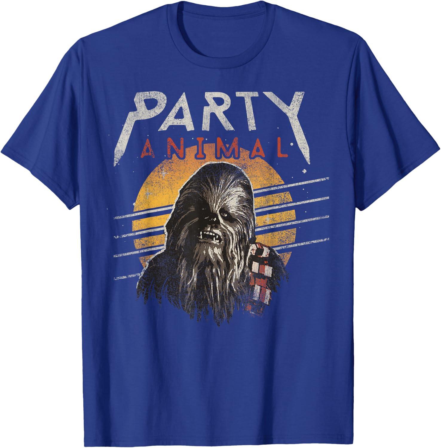 Star Wars Chewbacca Party Animal T-Shirt - T-Shirt | Royal