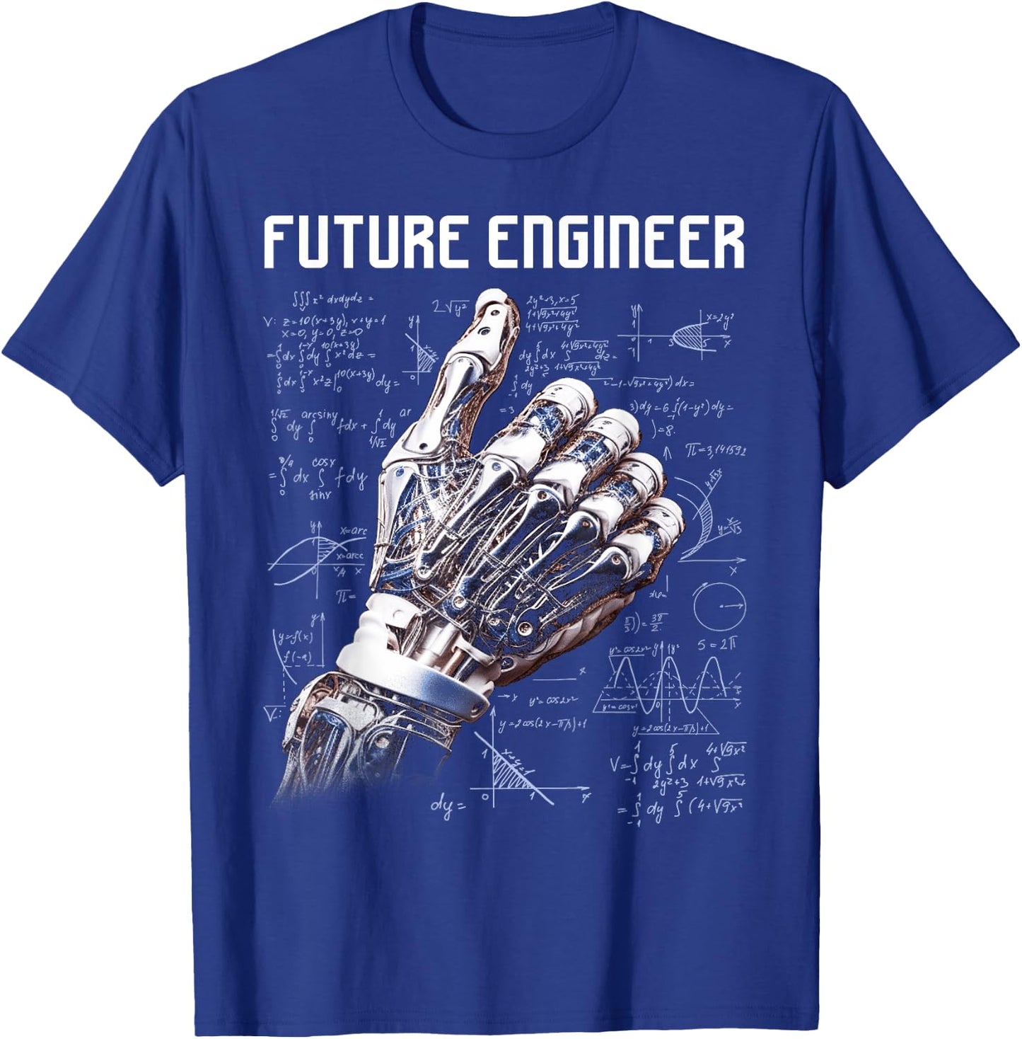 Future Engineer Costume Robot Robotics Adults & Kids T-Shirt - T-Shirt | Royal
