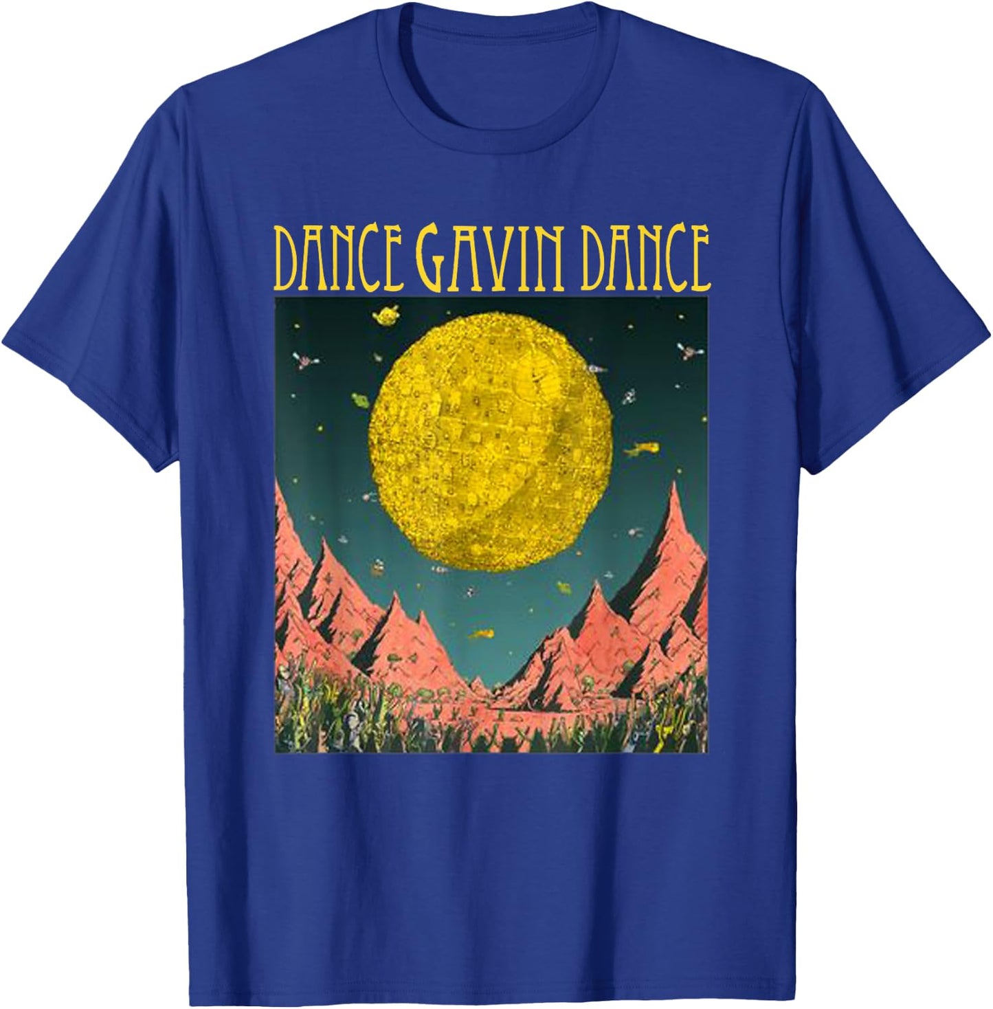 Dance Gavin Dance Mothership graphic - Dance Gavin Dance T-Shirt - T-Shirt | Royal