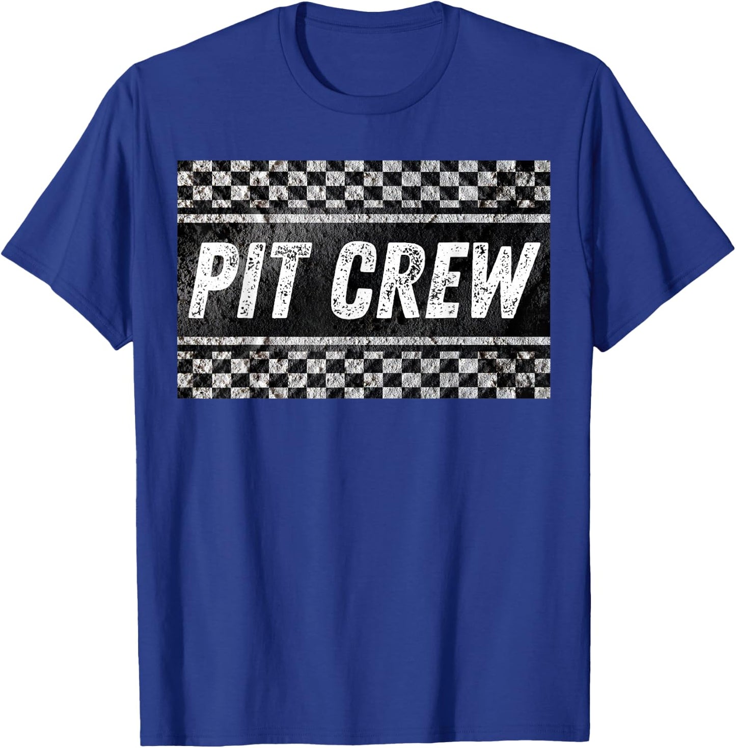 Pit Crew Costume For Racing Car Parties T-Shirt - T-Shirt | Royal