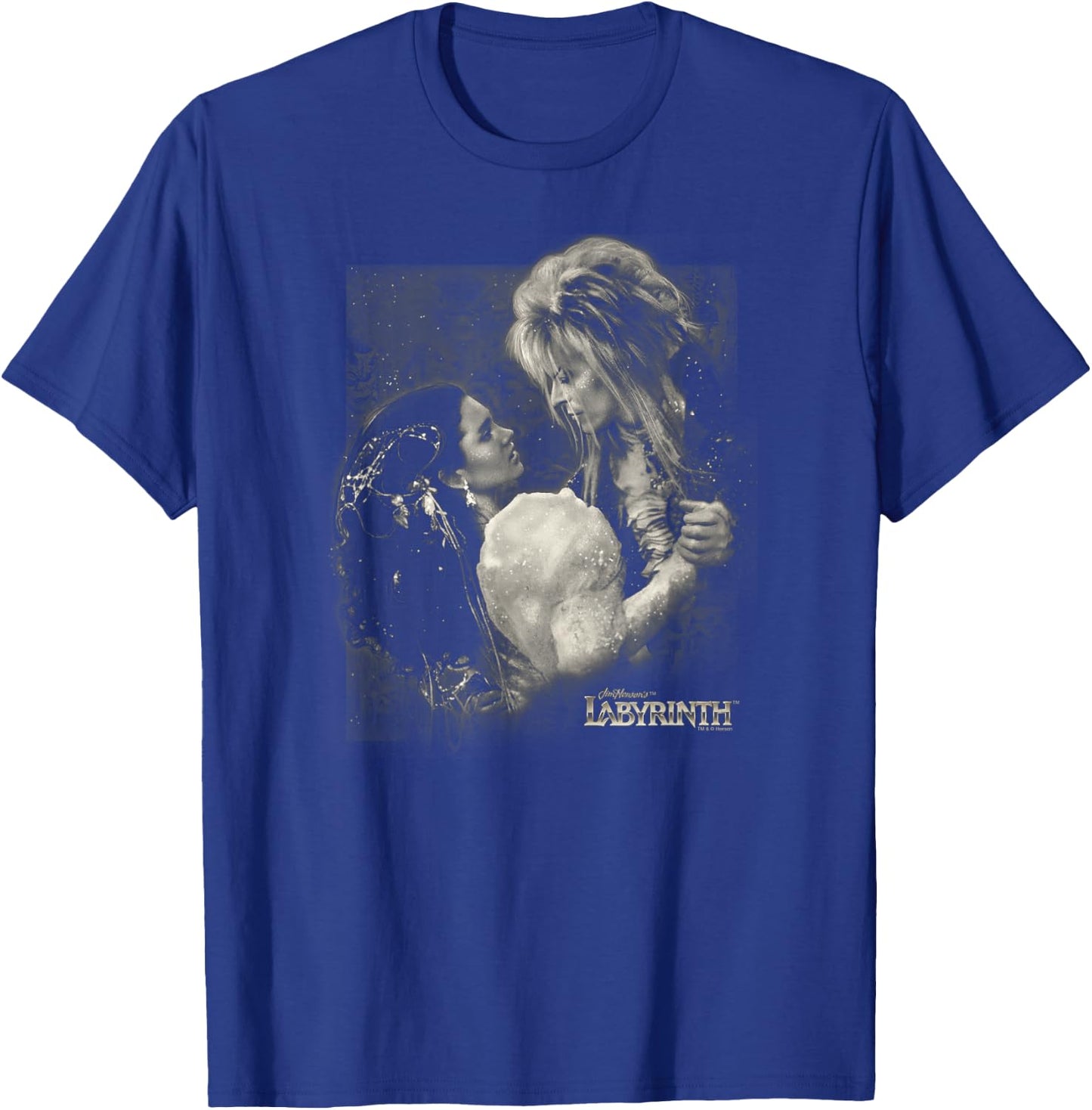 Labyrinth Official Licensed - Adult, -Adults, -Kids, Female - Black - Short Sleeve - - Slim Fit - Modern - Dance - Fantasy - Small T-Shirt - T-Shirt | Royal
