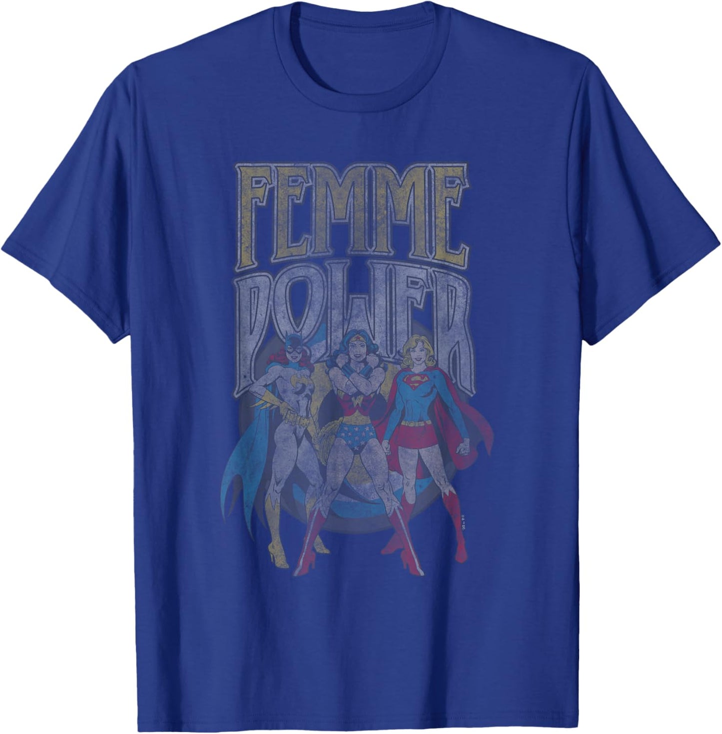 Wonder Woman Femme Power T-Shirt - T-Shirt | Royal