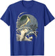 Traditional Japanese Art Heron Bird in Snow T-Shirt - T-Shirt | Royal