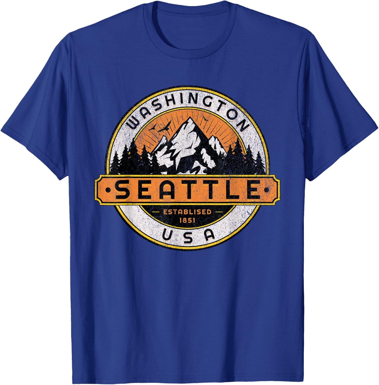 Seattle T-Shirt - T-Shirt | Royal