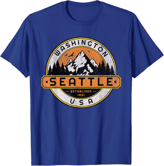 Seattle T-Shirt - T-Shirt | Royal