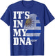 Uruguay It's In My DNA Uruguay Flag T-Shirt - T-Shirt | Royal