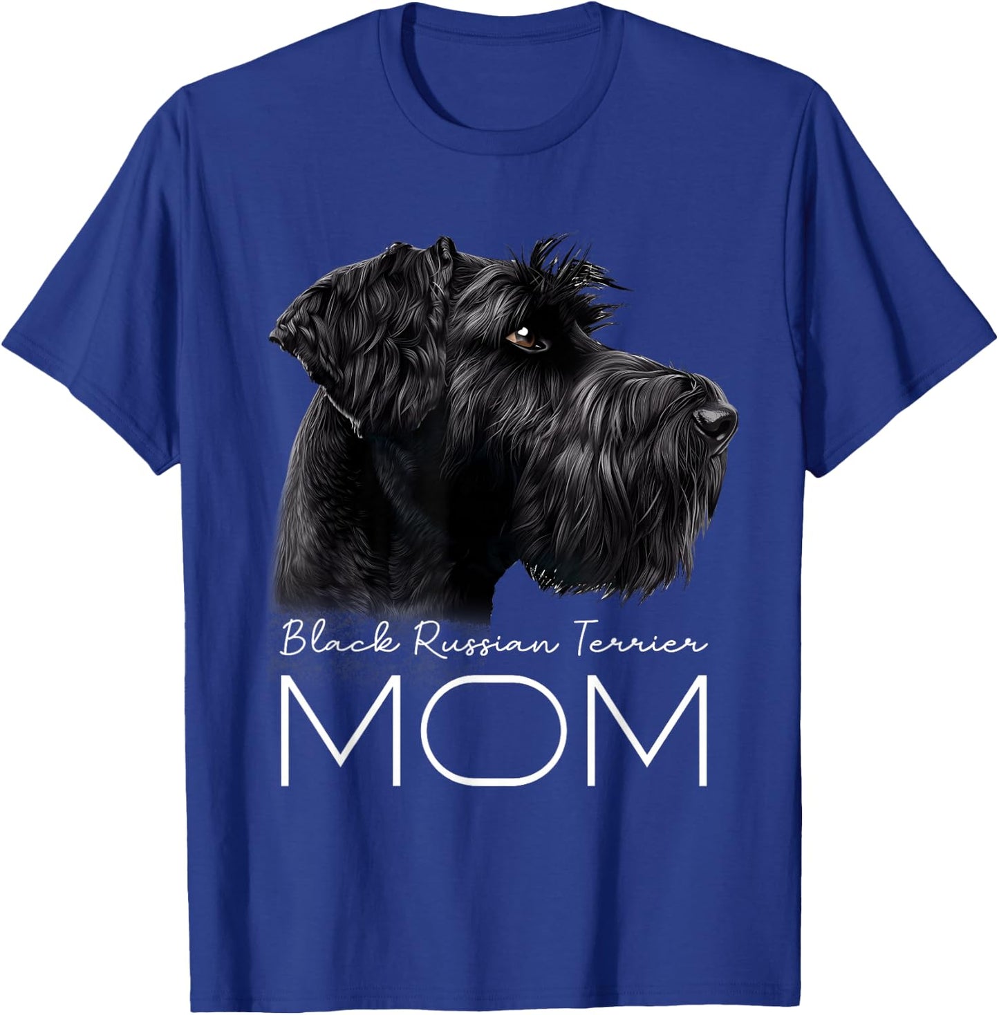 Black Russian Terrier Mom T-Shirt - T-Shirt | Royal