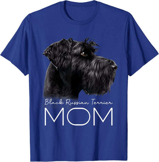 Black Russian Terrier Mom T-Shirt - T-Shirt | Royal