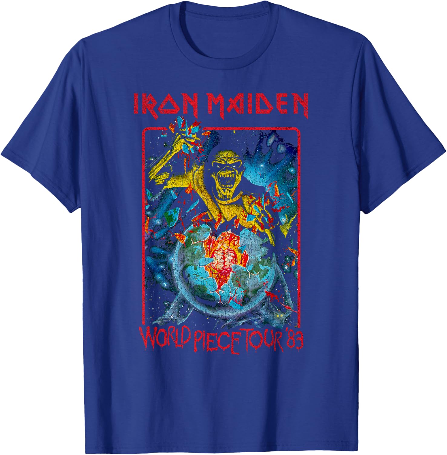 Iron Maiden - World Piece Tour '83 T-Shirt - T-Shirt | Royal