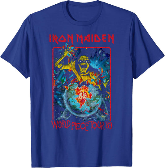 Iron Maiden - World Piece Tour '83 T-Shirt - T-Shirt | Royal