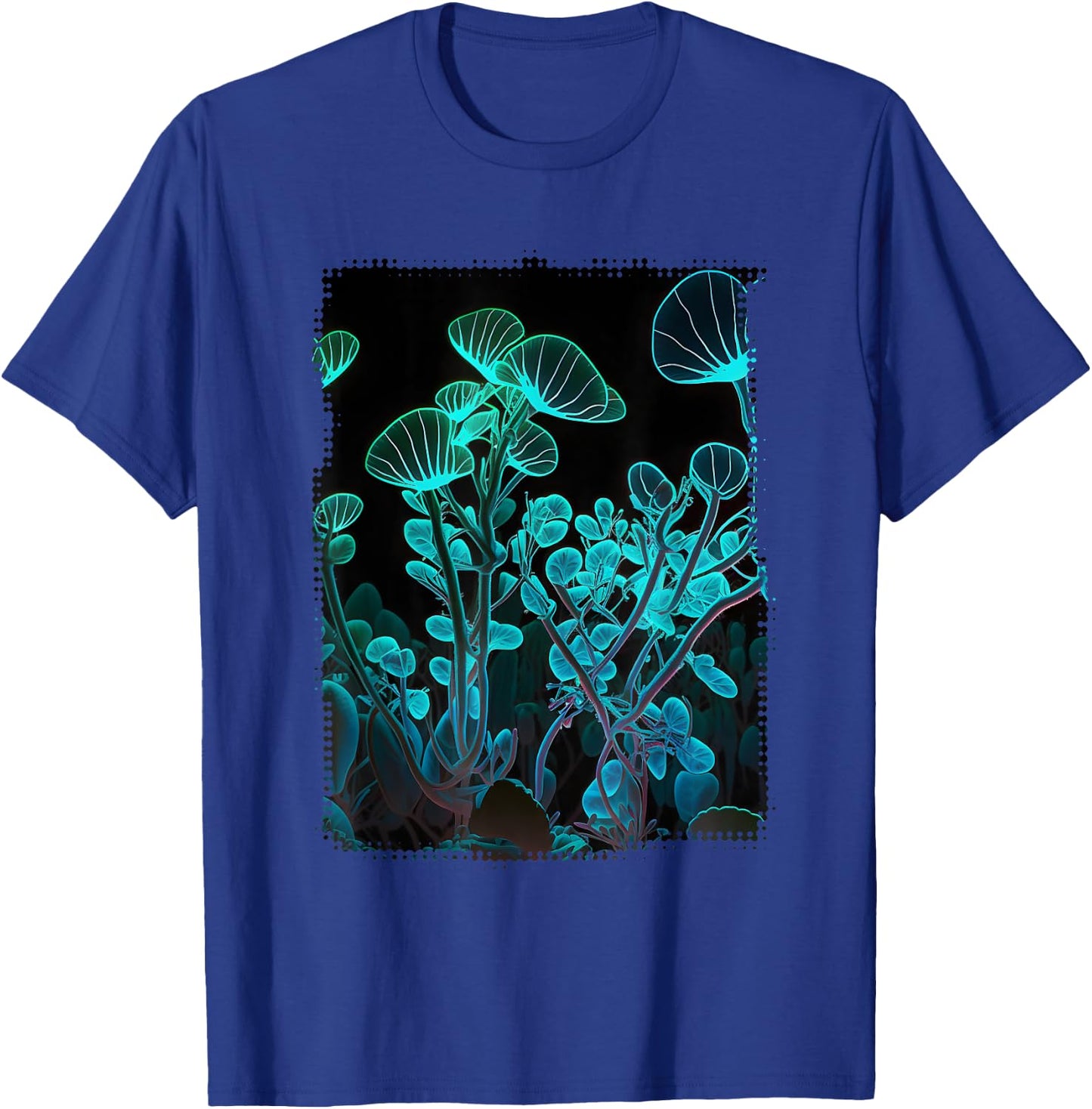Bioluminescent Plants Nature Amazing Cool T-Shirt - T-Shirt | Royal
