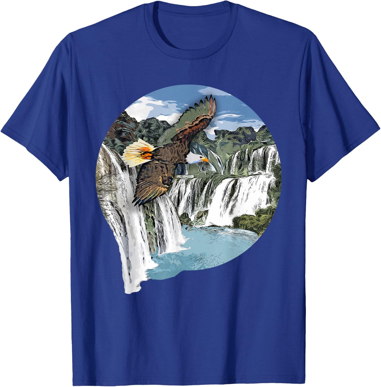 Bird Lover I Birds Of Prey I Eagle T-Shirt - T-Shirt | Royal