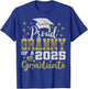 Super Proud Granny of 2025 Graduate Awesome Family College T-Shirt - T-Shirt | Royal