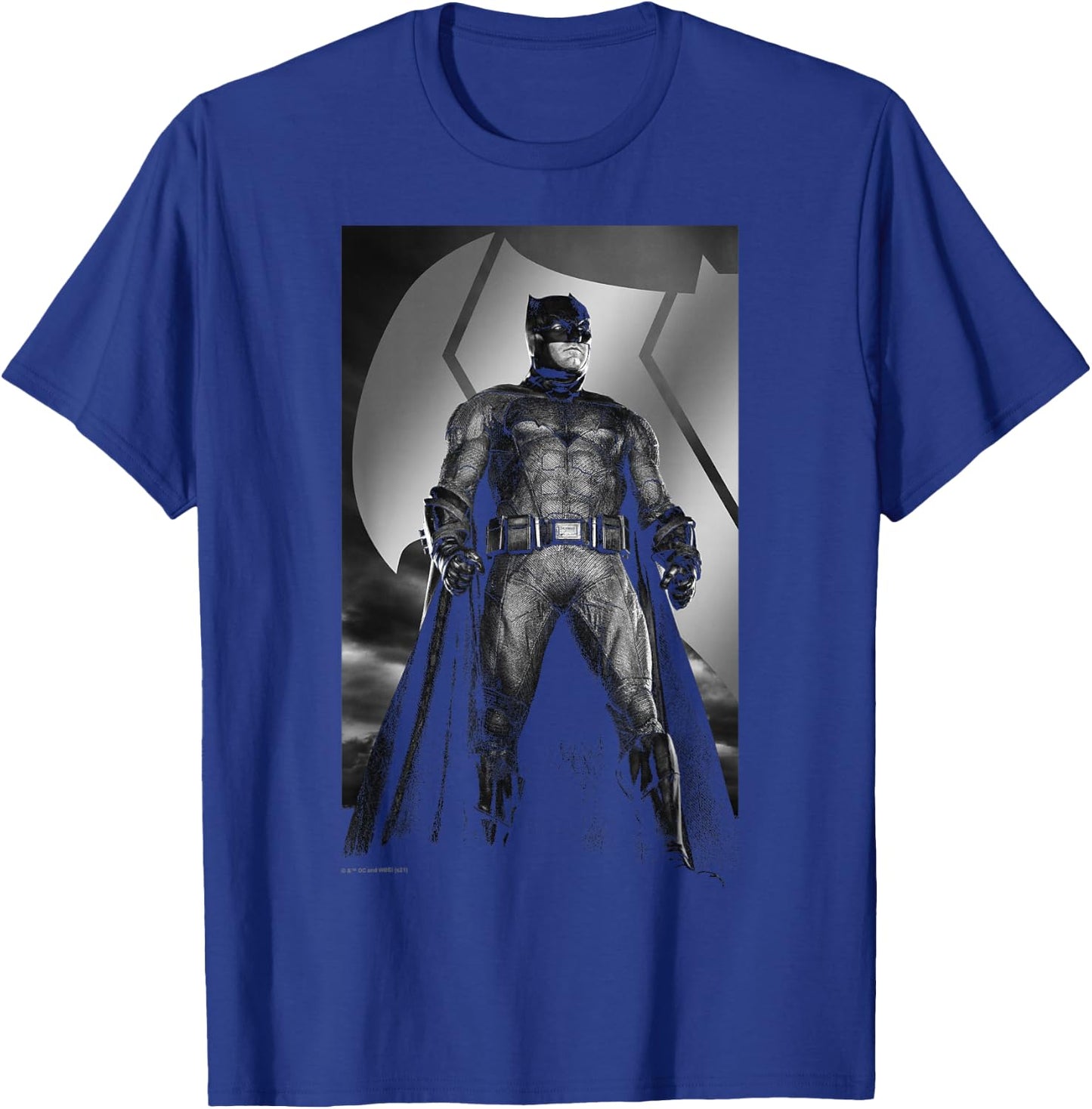 DC Comics Justice League Snyder Cut Batman Poster T-Shirt - T-Shirt | Royal
