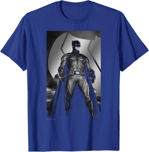 DC Comics Justice League Snyder Cut Batman Poster T-Shirt - T-Shirt | Royal