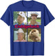 Caddyshack Portrait Box Up T-Shirt - T-Shirt | Royal
