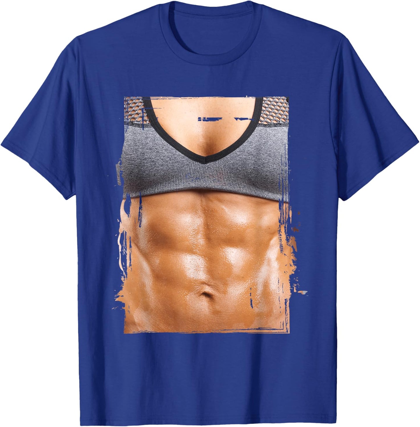 Fake Muscle I Woman Fitness Dream Woman Fitness Women Body T-Shirt - T-Shirt | Royal