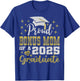 Super Proud Bonus Mom of 2025 Graduate Awesome Family School T-Shirt - T-Shirt | Royal