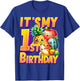 Fruit Birthday 1 Year Old Boy Girl Its My 1st Birthday Fruit T-Shirt - T-Shirt | Royal