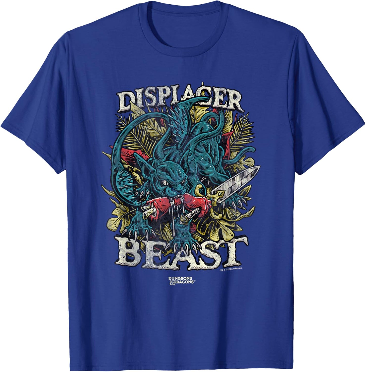 Dungeons & Dragons Displacer Beast T-Shirt - T-Shirt | Royal