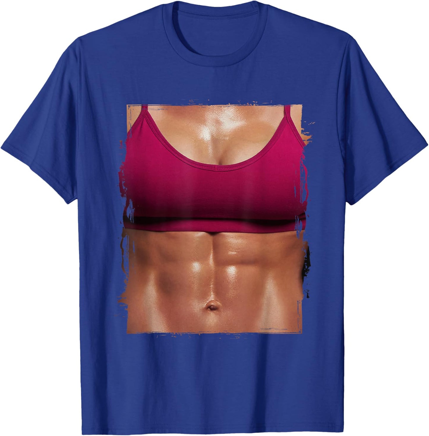 Fake Muscle I Woman Fitness Dream Woman Fitness Women Body T-Shirt - T-Shirt | Royal