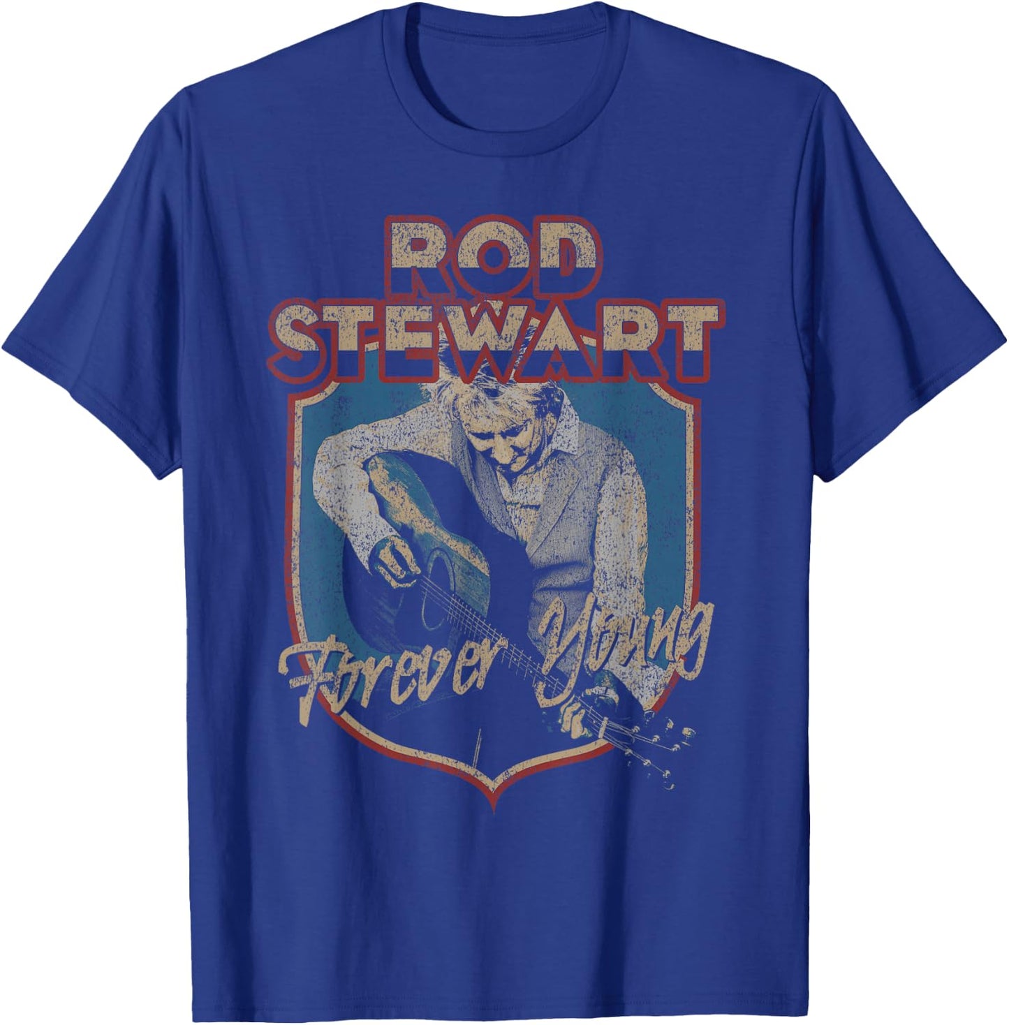Rod Stewart Forever Young T-Shirt - T-Shirt | Royal