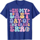 In My Last Day 2nd Grade Era Groovy Students End of School T-Shirt - T-Shirt | Royal