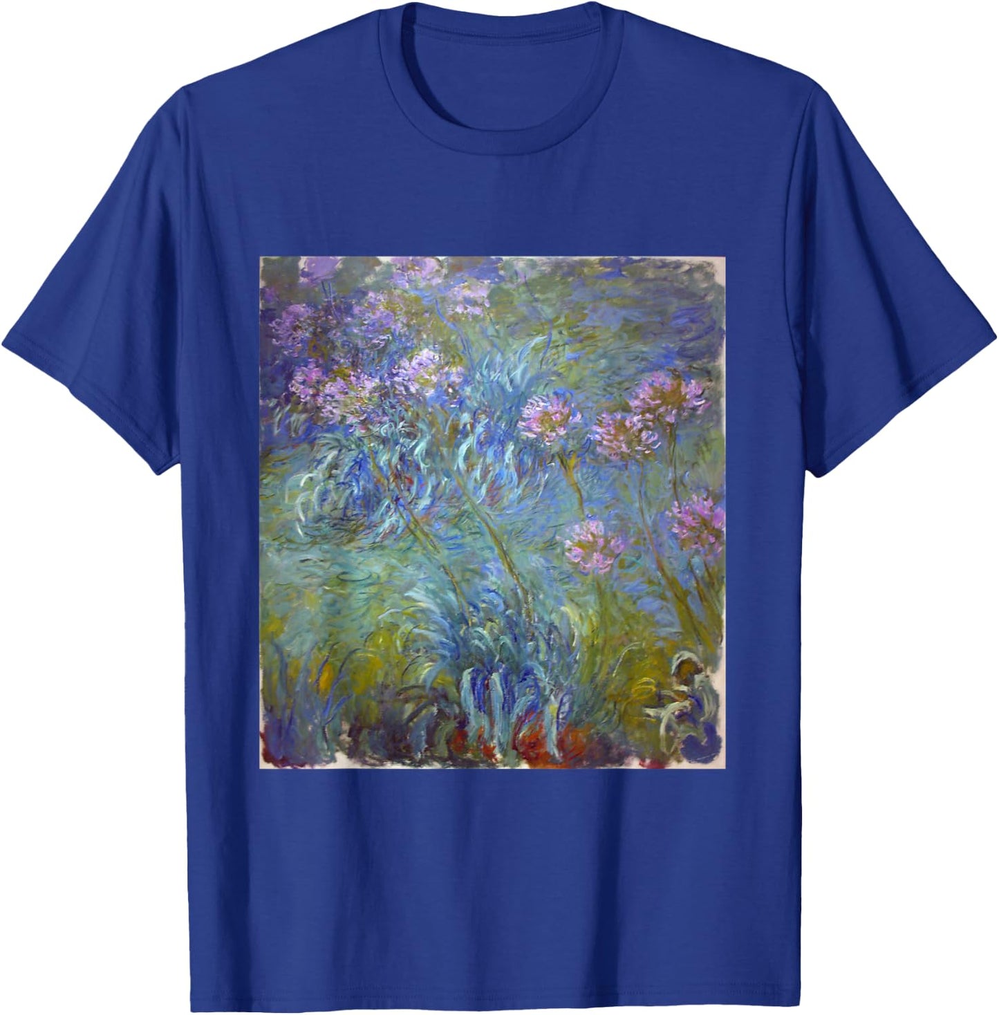 Monet's Agapanthus T-Shirt - T-Shirt | Royal