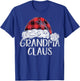 Grandma Claus Christmas Costume Gift Santa Matching Family T-Shirt - T-Shirt | Royal