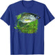Crappie Swim with Branches Cool Crappie CR T-Shirt - T-Shirt | Royal