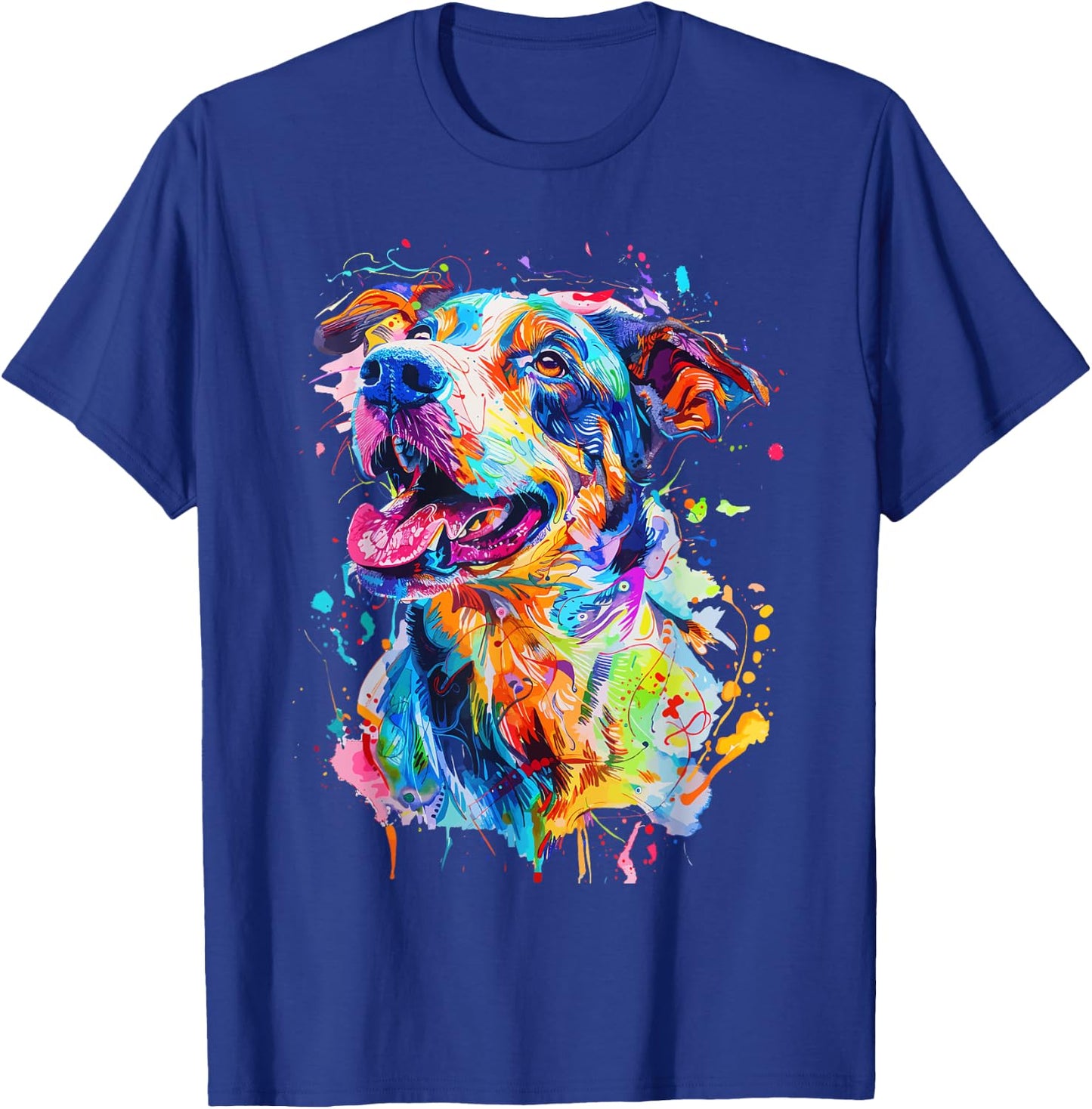 Catahoula Lovers Pop Art Colorful Catahoula Leopard Dog Women Girls Kids T-Shirt - T-Shirt | Royal