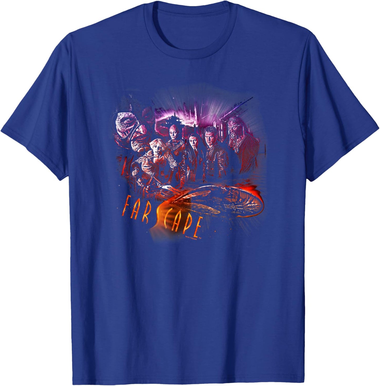Farscape Graphic Collage T-Shirt - T-Shirt | Royal