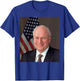 Dick Cheney American Flag Men T-Shirt - T-Shirt | Royal