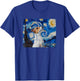 JRT Dog Lover Starry Night Jack Russell Lover T-Shirt - T-Shirt | Royal