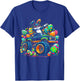 Dabbing Bunny Rabbit Monster Truck Easter Egg Boys Dab Dance T-Shirt - T-Shirt | Royal