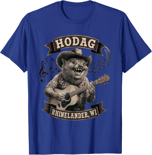 Hodag Rhinelander, WI Country Fest Creature T-Shirt - T-Shirt | Royal
