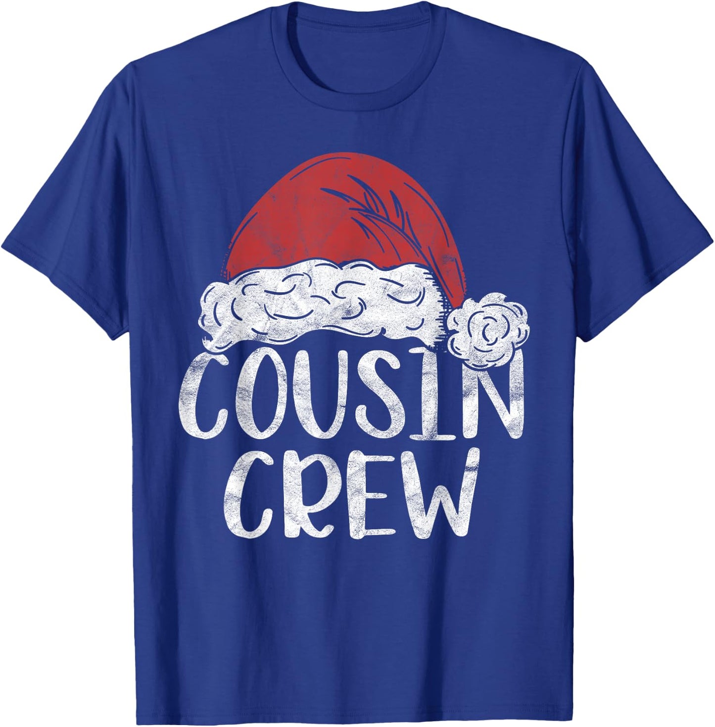 Cousin Crew Christmas Costume Gift Matching Family Xmas T-Shirt - T-Shirt | Royal