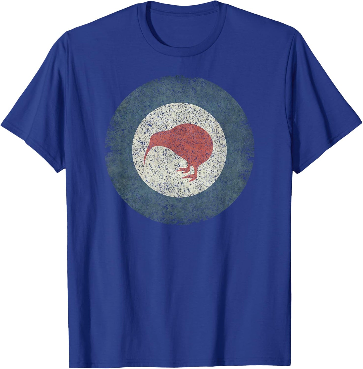 Air force Roundel of New Zealand distressed T-Shirt - T-Shirt | Royal