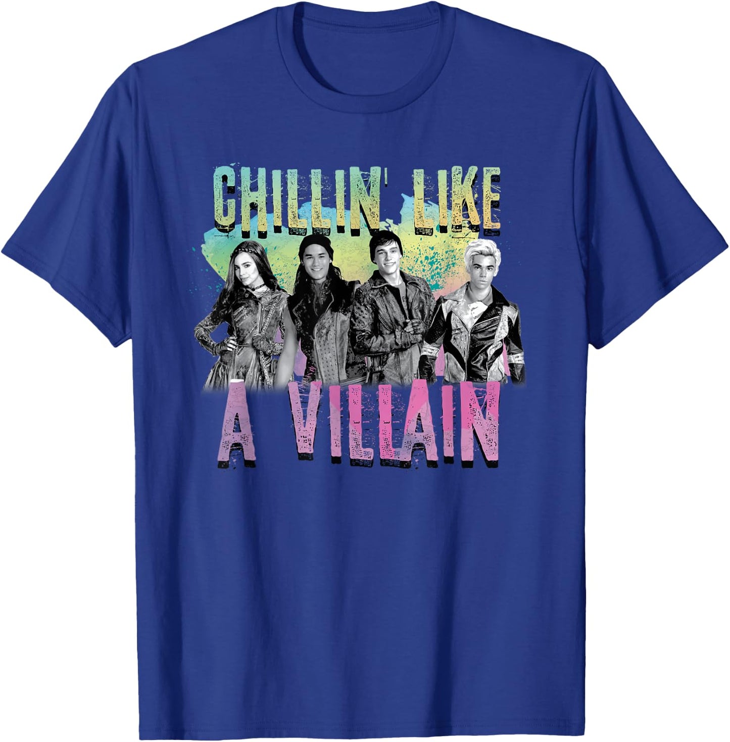 Disney - Descendants Chillin Like A Villain T-Shirt - T-Shirt | Royal