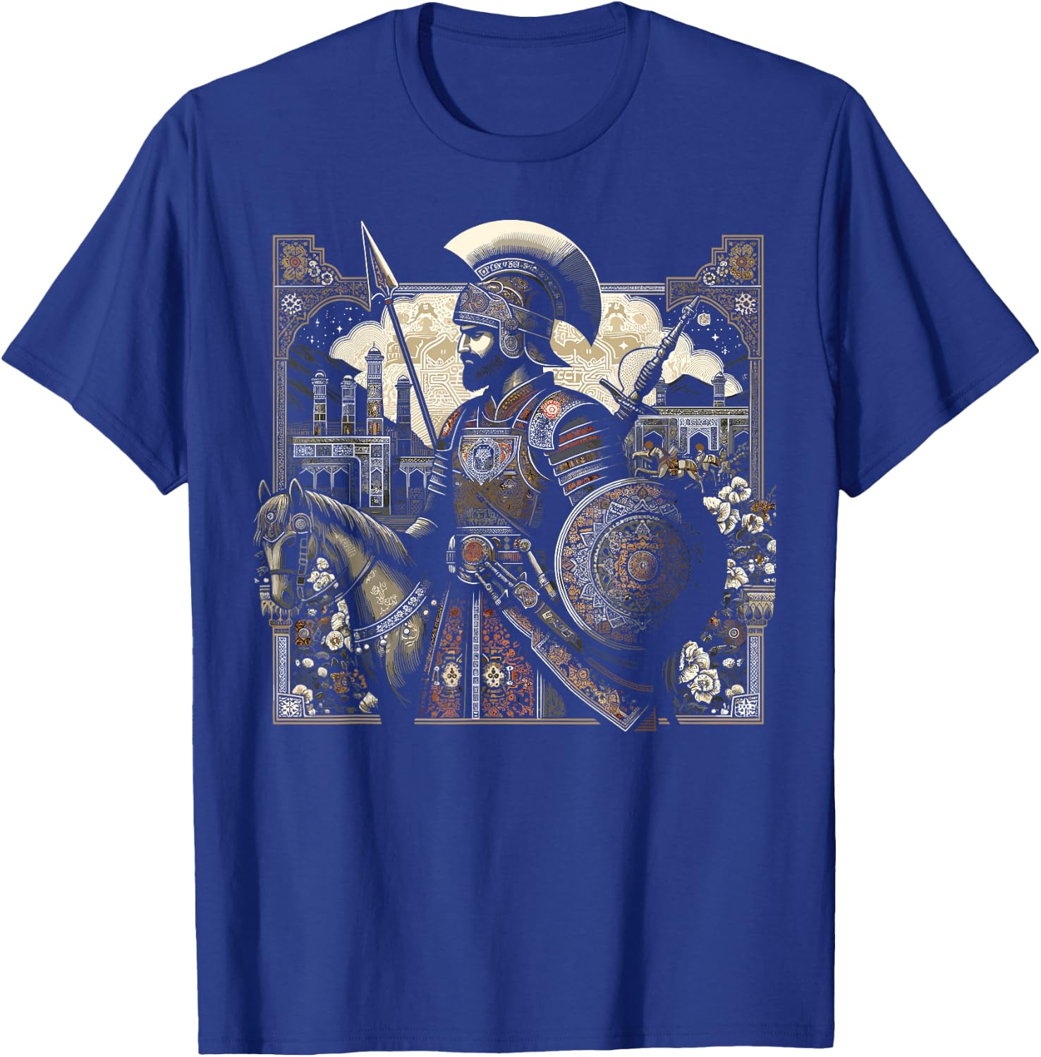 Persian Immortal Achaemenid Empire Persian Warrior T-Shirt - T-Shirt | Royal