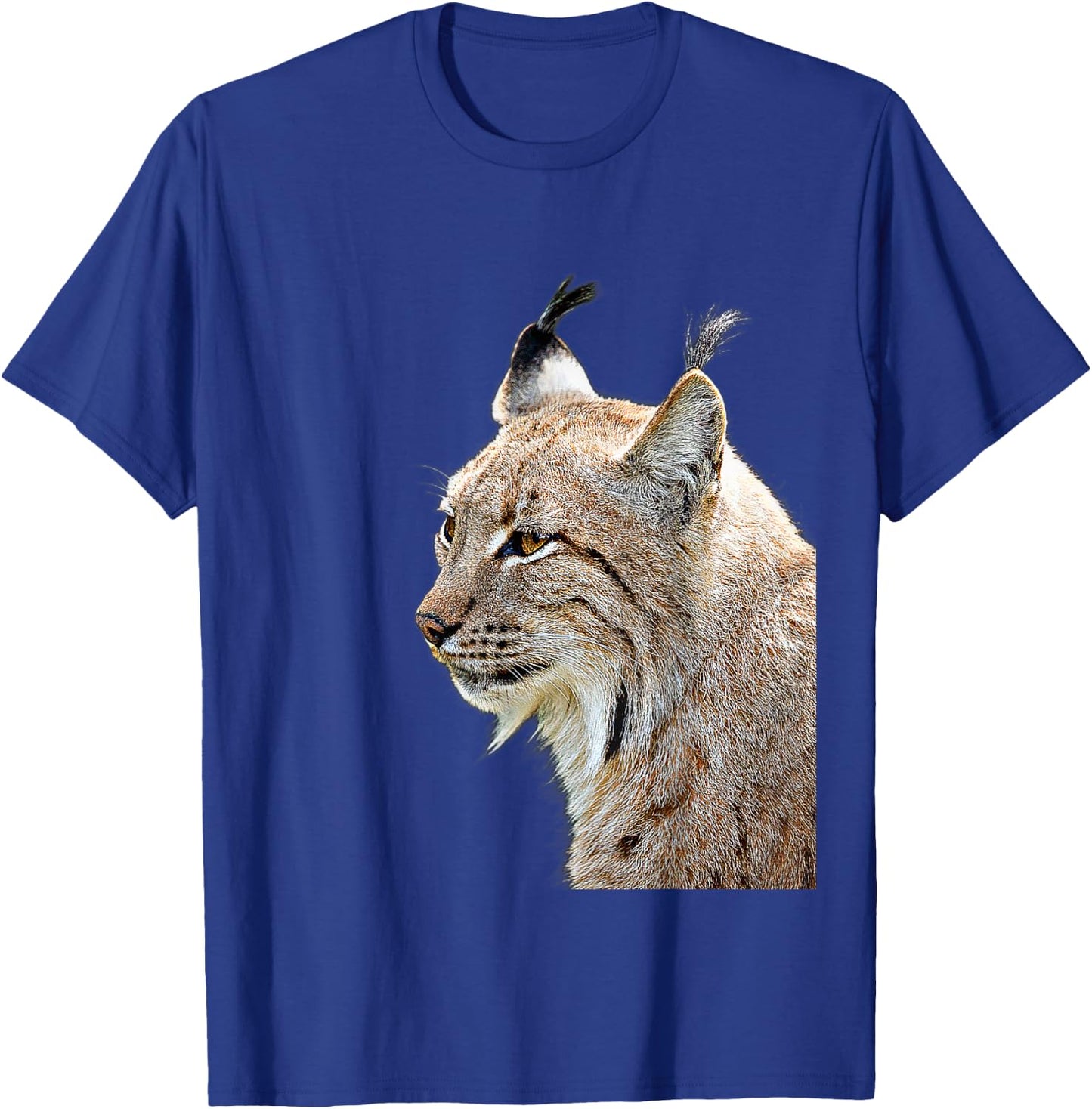 Lynx Canada Predator Big Cat Women Kids T-Shirt - T-Shirt | Royal
