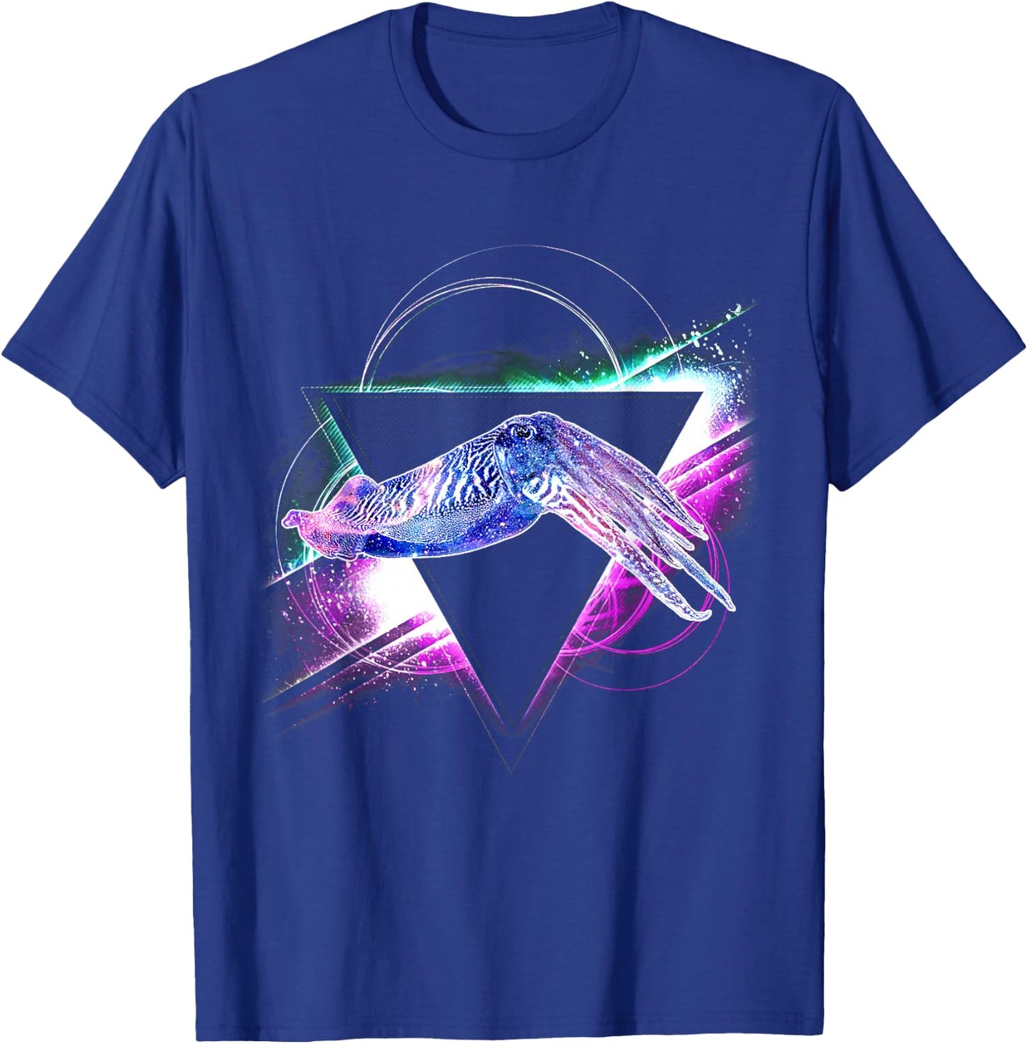 Aesthetic Galaxy Cuttlefish T-Shirt - T-Shirt | Royal