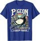 Pigeon NYC Bird Pride New Yorker Pigeon Enjoying NY Pizza T-Shirt - T-Shirt | Royal