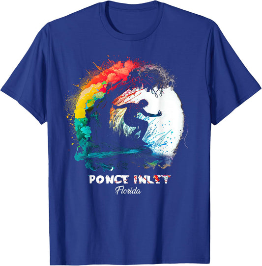 Ponce Inlet Florida T-Shirt - T-Shirt | Royal