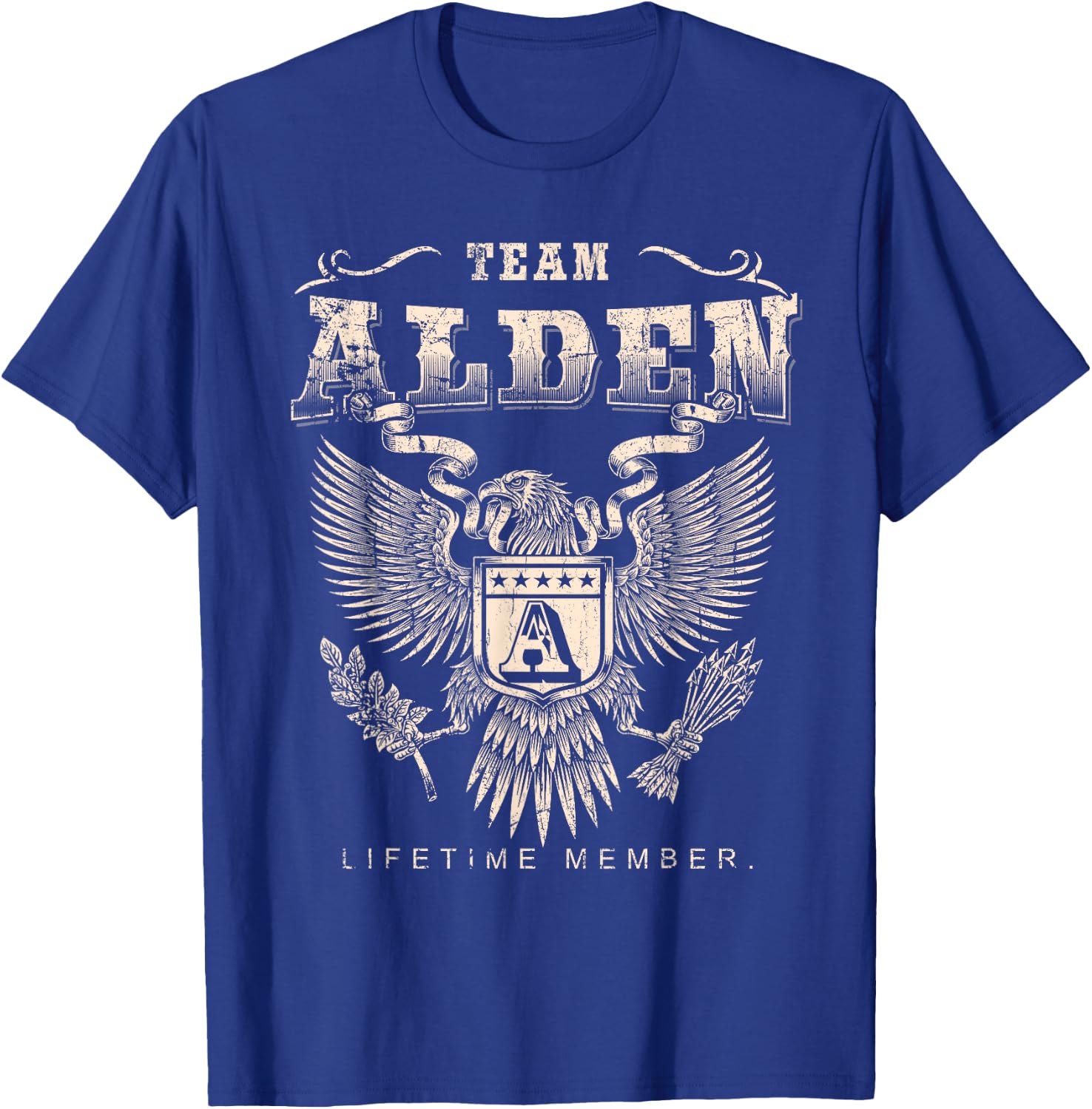 Team ALDEN Lifetime Member - ALDEN Last Name T-Shirt - T-Shirt | Royal