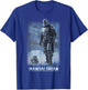 Star Wars: The Mandalorian & The Child Icy Portrait R12 T-Shirt - T-Shirt | Royal