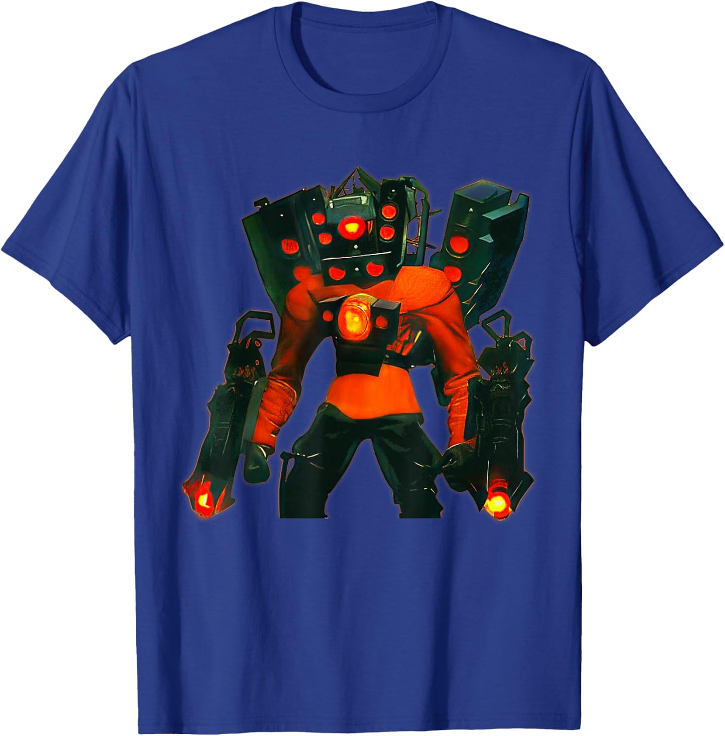 Skibidi Toilet Speakerman Cameraman, Toilet ,Tvman T-Shirt - T-Shirt | Royal