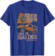 Ford - Bronco SUV The Fun Begins Where The Road Ends Desert T-Shirt - T-Shirt | Royal